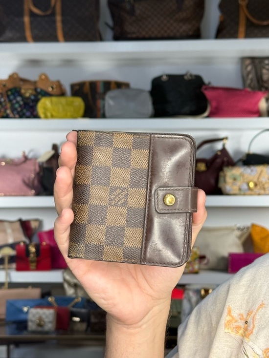 Handbags - LV DAMIER EBENE COMPACT WALLET